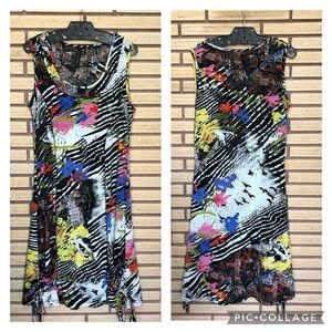 Multi-Print Summer Dress - Bathing Suit Cover-Up - Size 4 - 6 - Dolce Vita